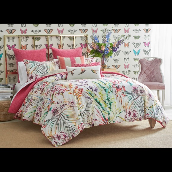 Harlequin Bedding Nwt Paradise Duvet Cover Fullqueen Poshmark